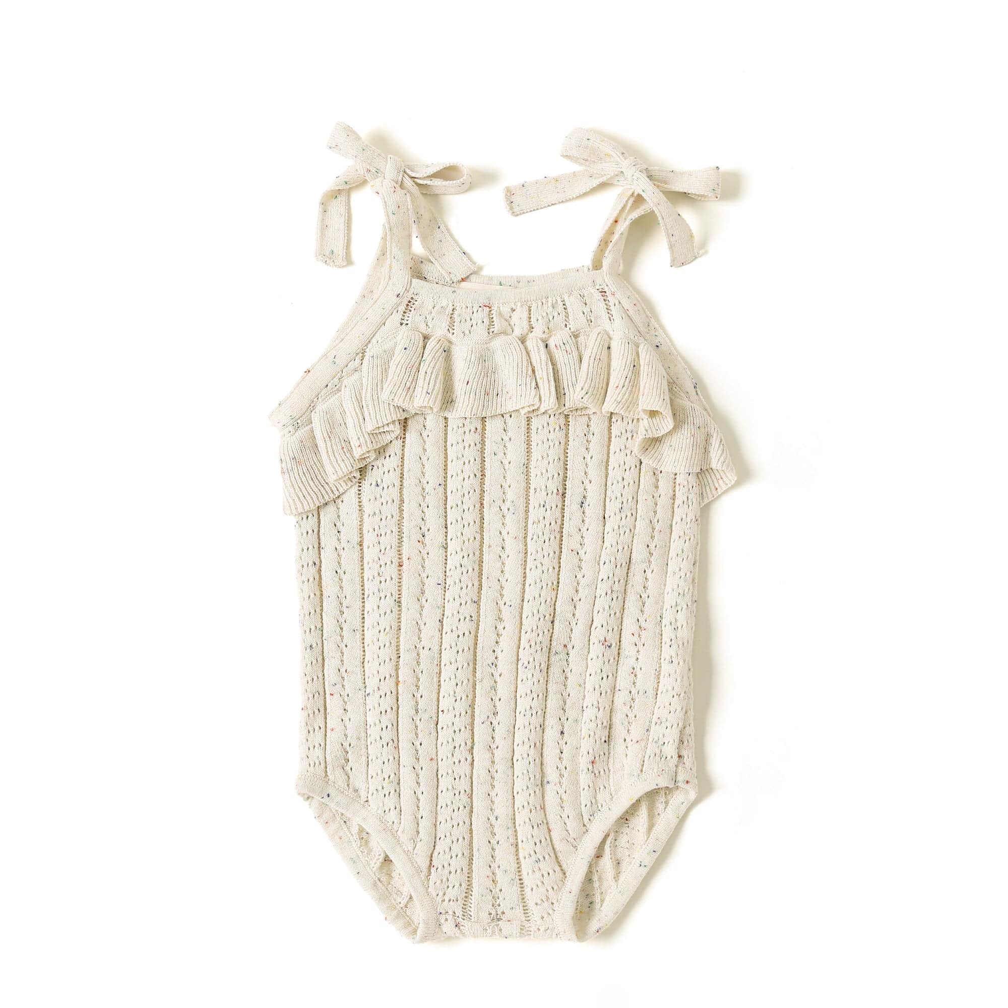 Pointelle Sprinkles Baby Romper - Baby Rompers at Louie Meets Lola
