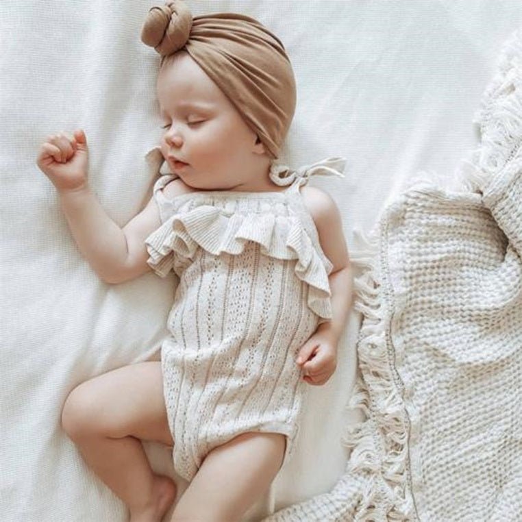 Pointelle Sprinkles Baby Romper - Baby Rompers at Louie Meets Lola