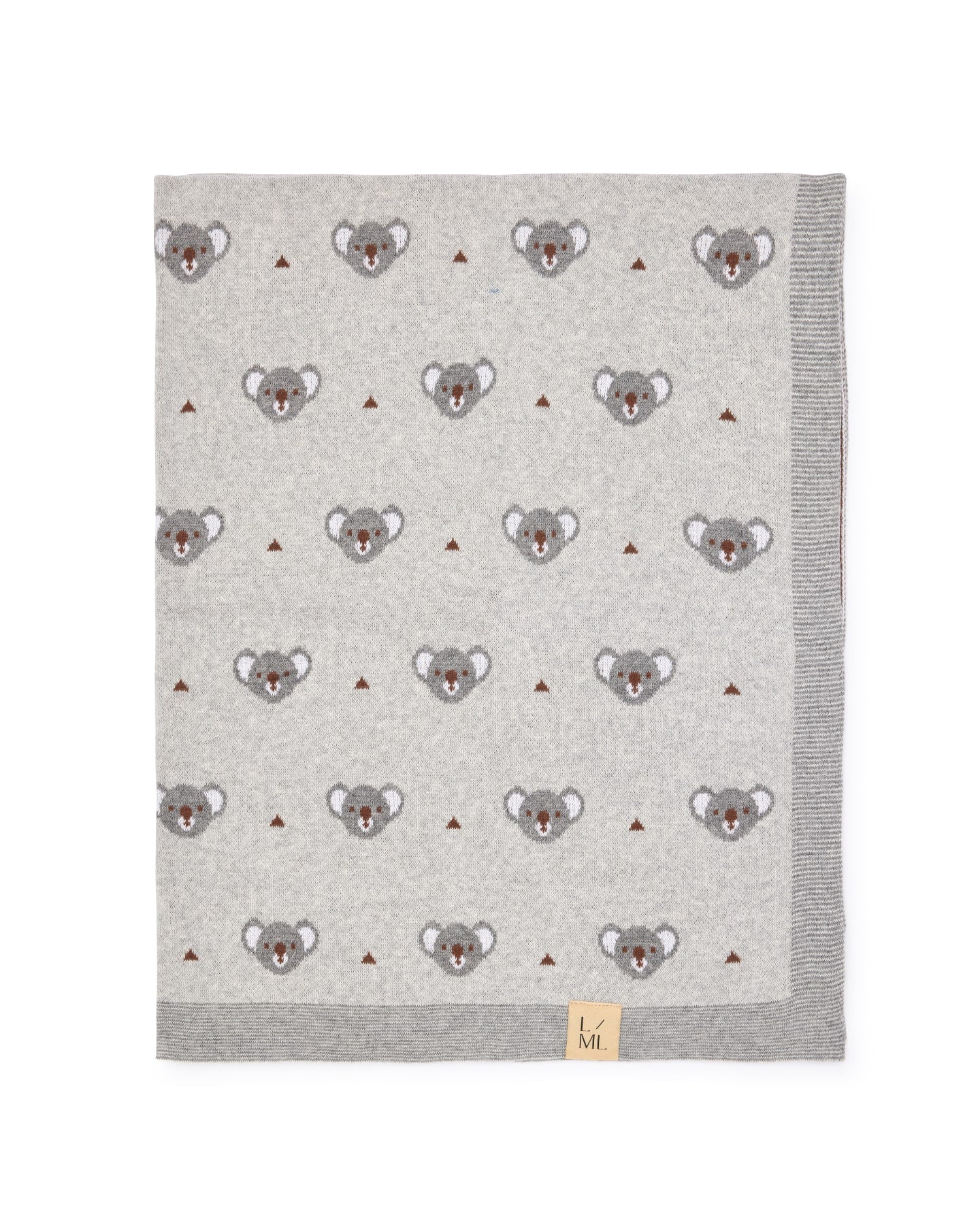 Baby Koala Blanket in Grey - Baby Blankets at Louie Meets Lola