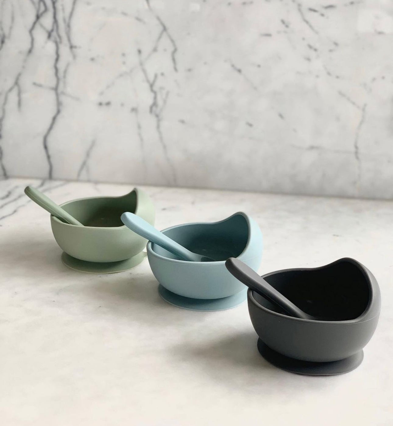 No Mess Suction Bowl - Baby Bowls at Louie Meets Lola