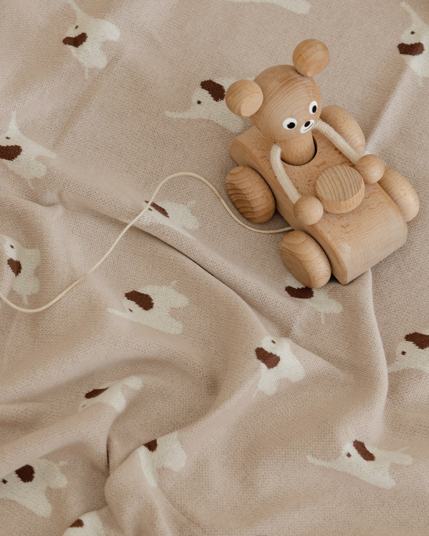 Ernie the Elephant Blanket in Nude - Baby Blankets at Louie Meets Lola