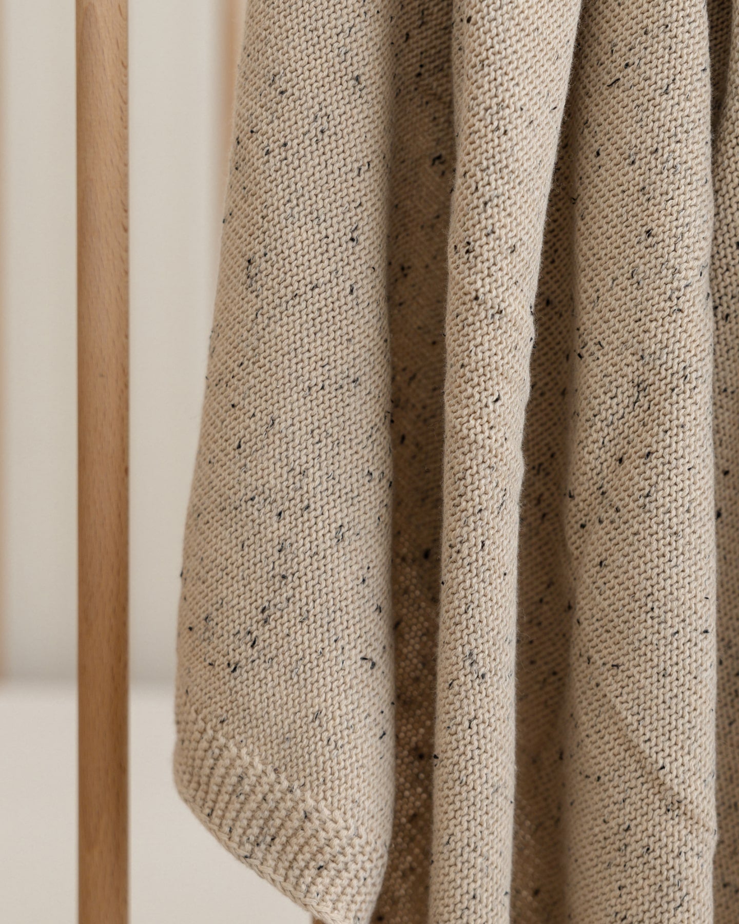 Confetti Sprinkles Keepsake Baby Blanket in Nude - Baby Blankets at Louie Meets Lola
