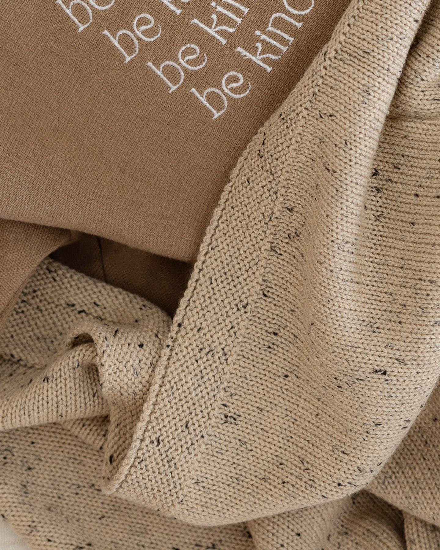 Confetti Sprinkles Keepsake Baby Blanket in Nude - Baby Blankets at Louie Meets Lola