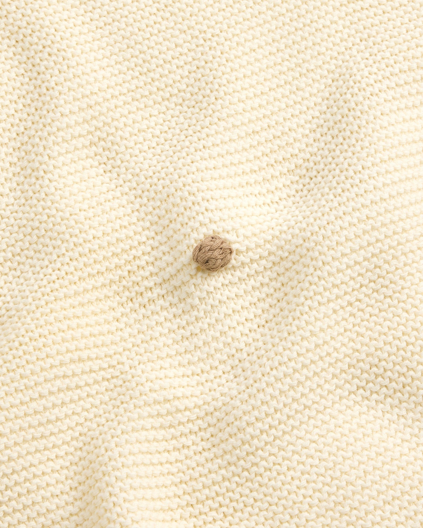 Milkdrop Knitted Blanket in Milk - Baby Blankets at Louie Meets Lola