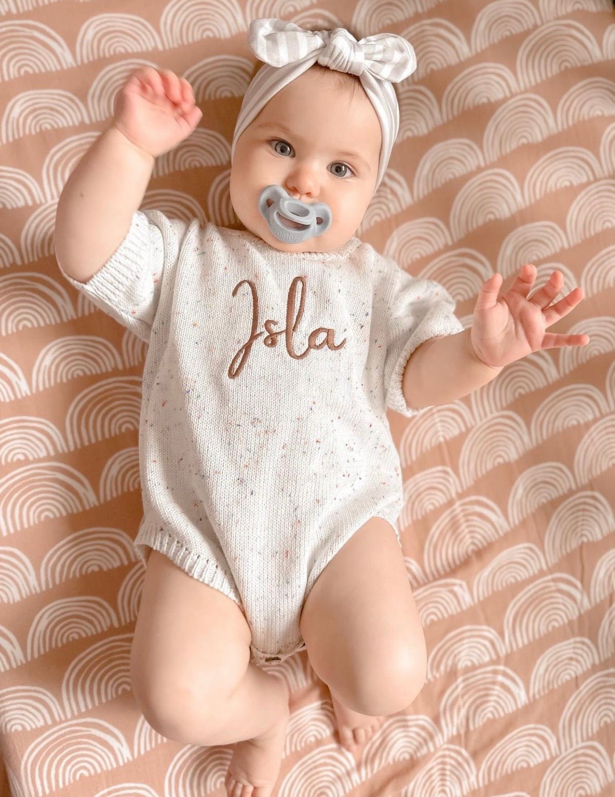 Boho Rainbow Swaddle - Baby Swaddles & Wraps at Louie Meets Lola