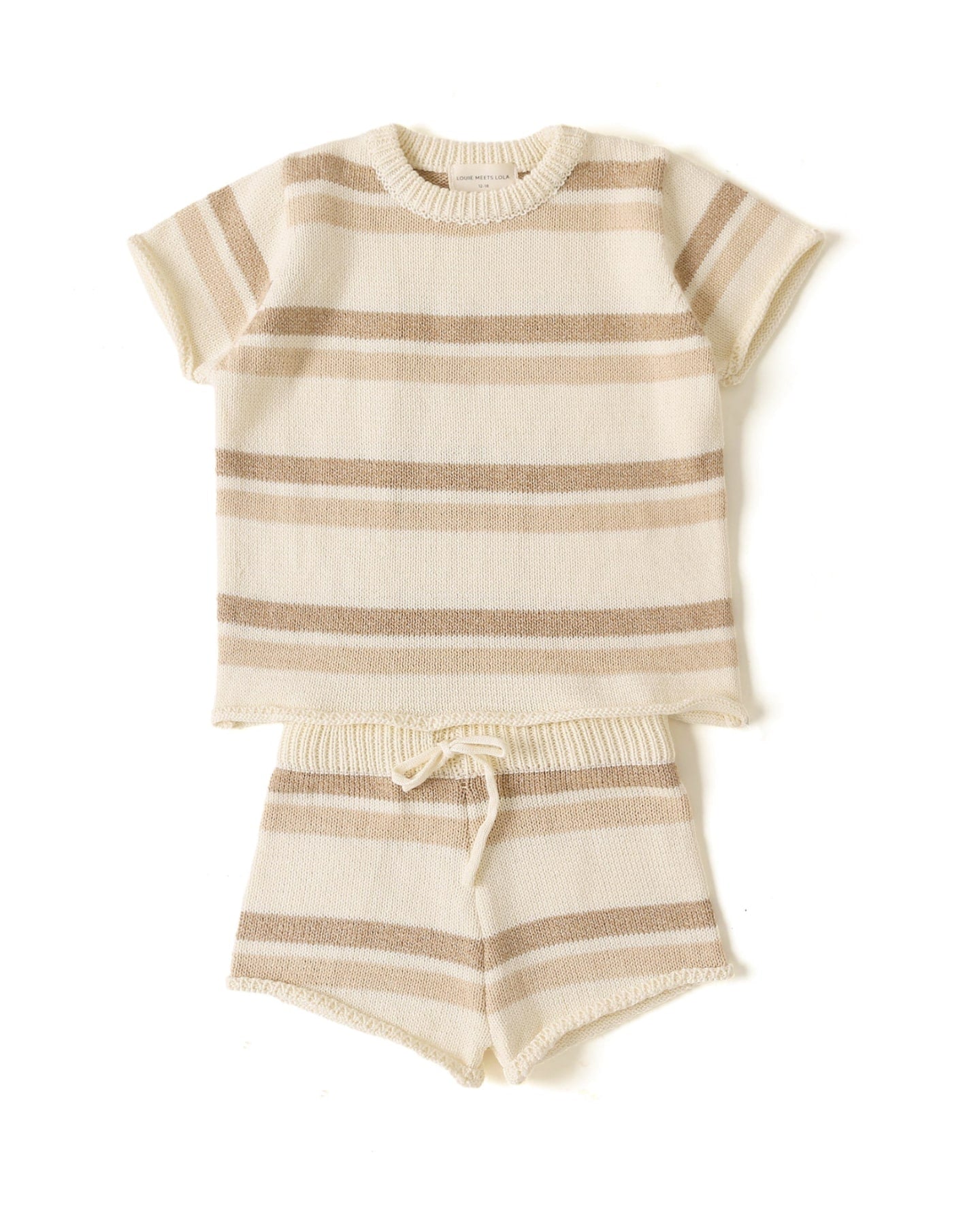 Stripe Knitted Lounge Set - Baby Outfits at Louie Meets Lola