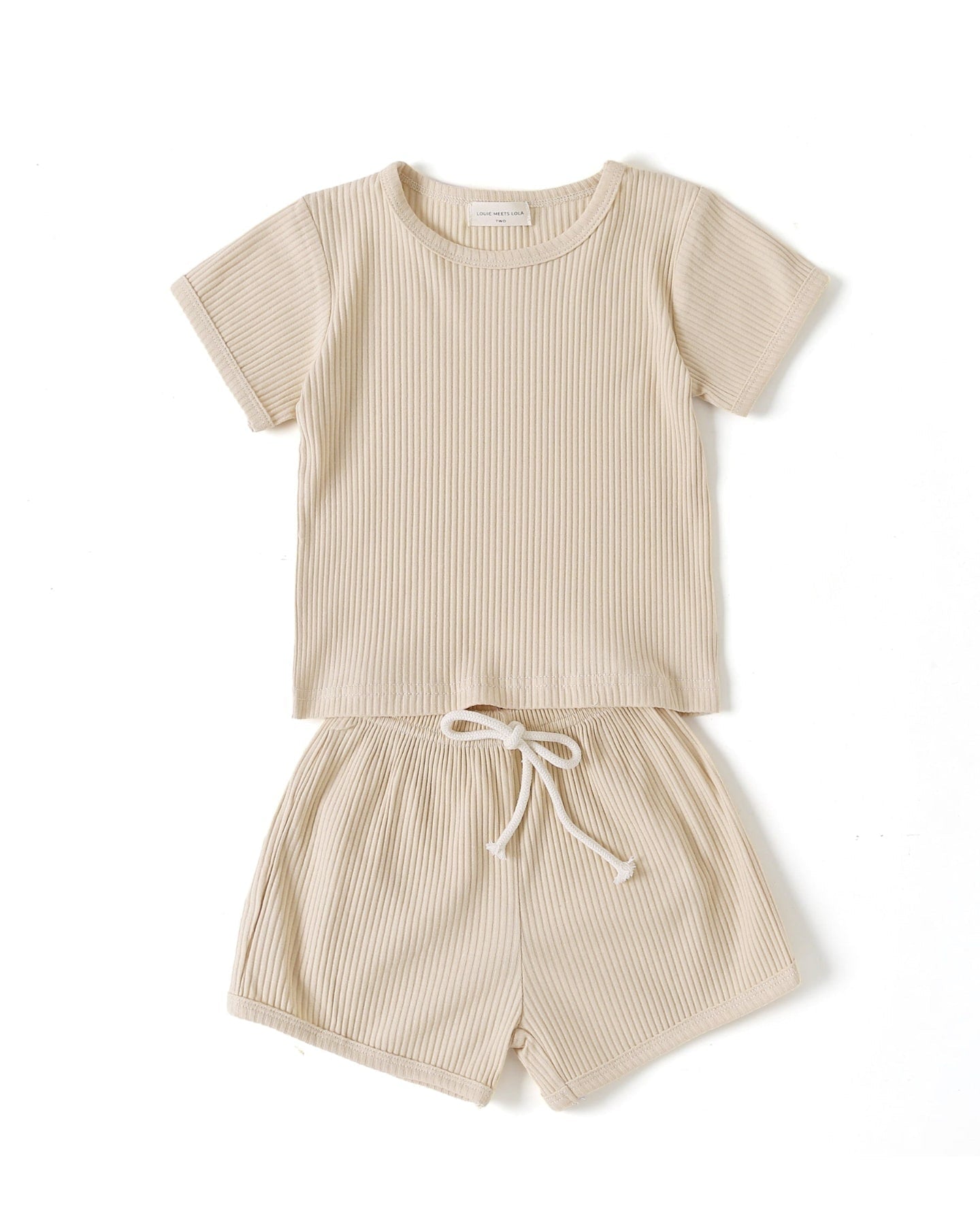 Ribbed Short Set - Baby Outfits at Louie Meets Lola