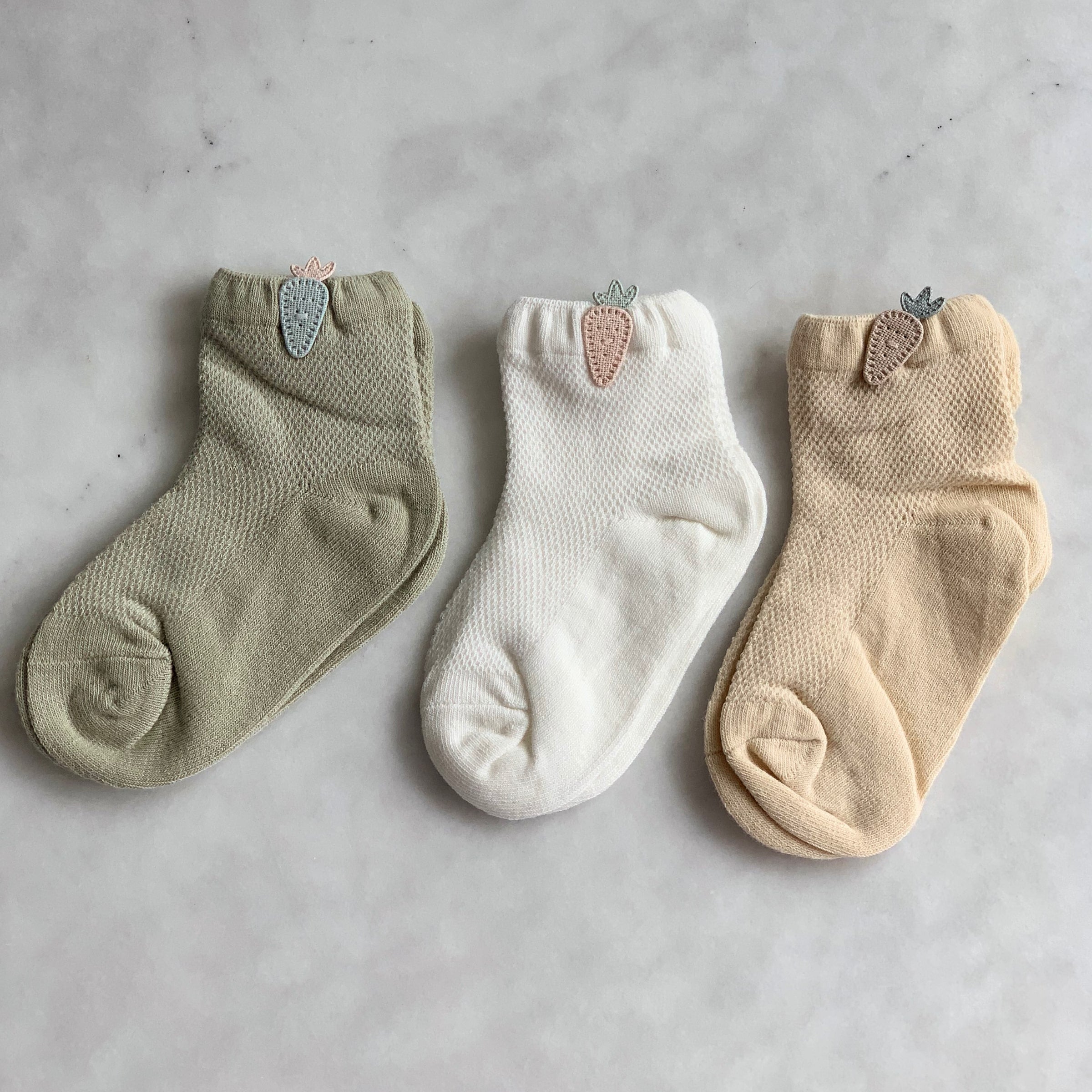 Bug's Carrot Socks - Baby Socks at Louie Meets Lola