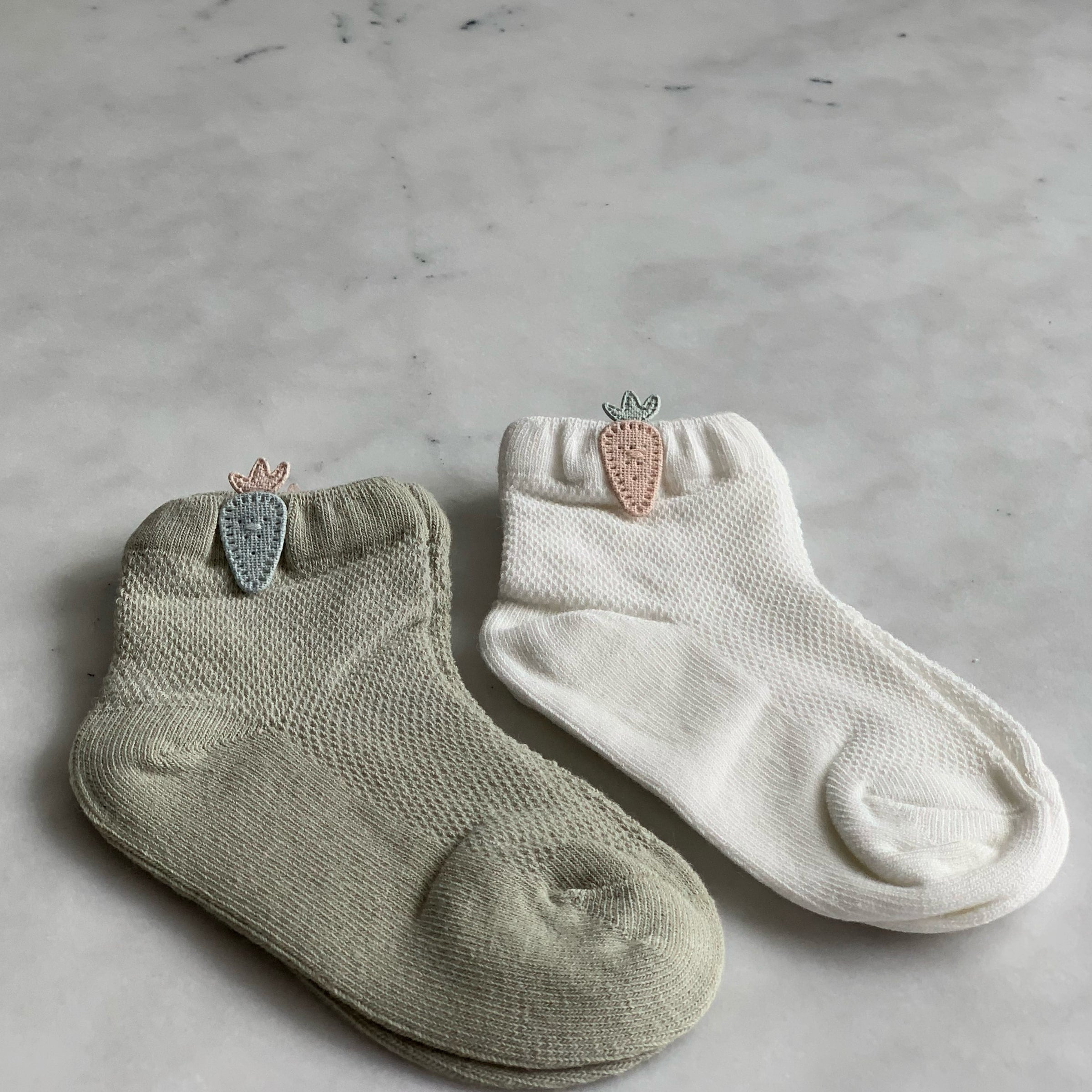 Bug's Carrot Socks - Baby Socks at Louie Meets Lola