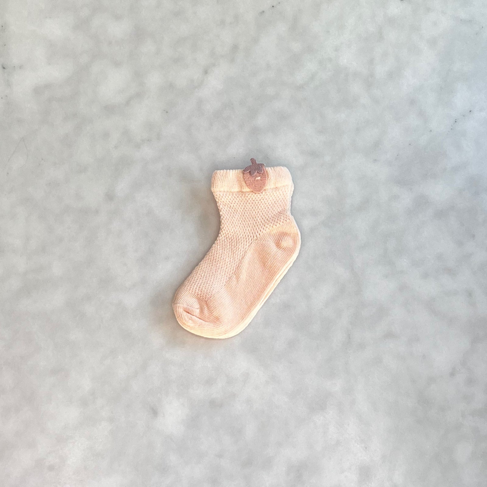 Cotton Strawberry Socks - Baby Socks at Louie Meets Lola