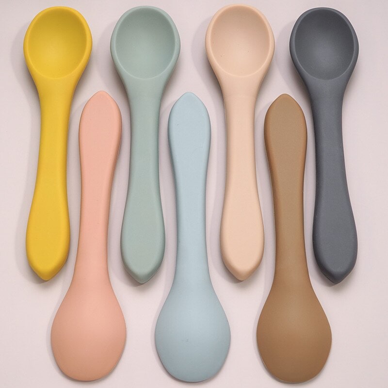 No Mess Spoon - 2pc - Baby Feeding Accessories at Louie Meets Lola