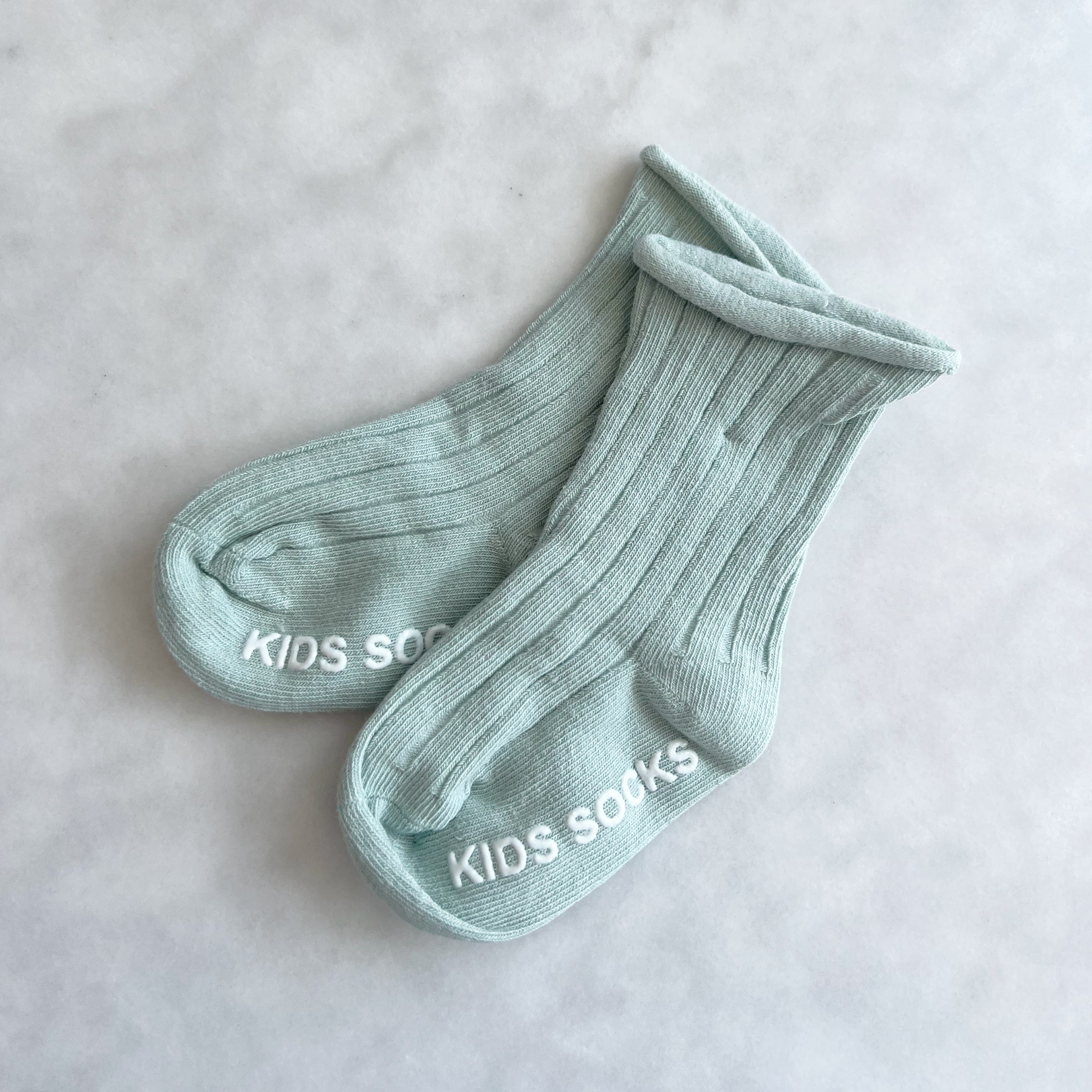 Rolled Ribbed Socks - Baby Socks at Louie Meets Lola