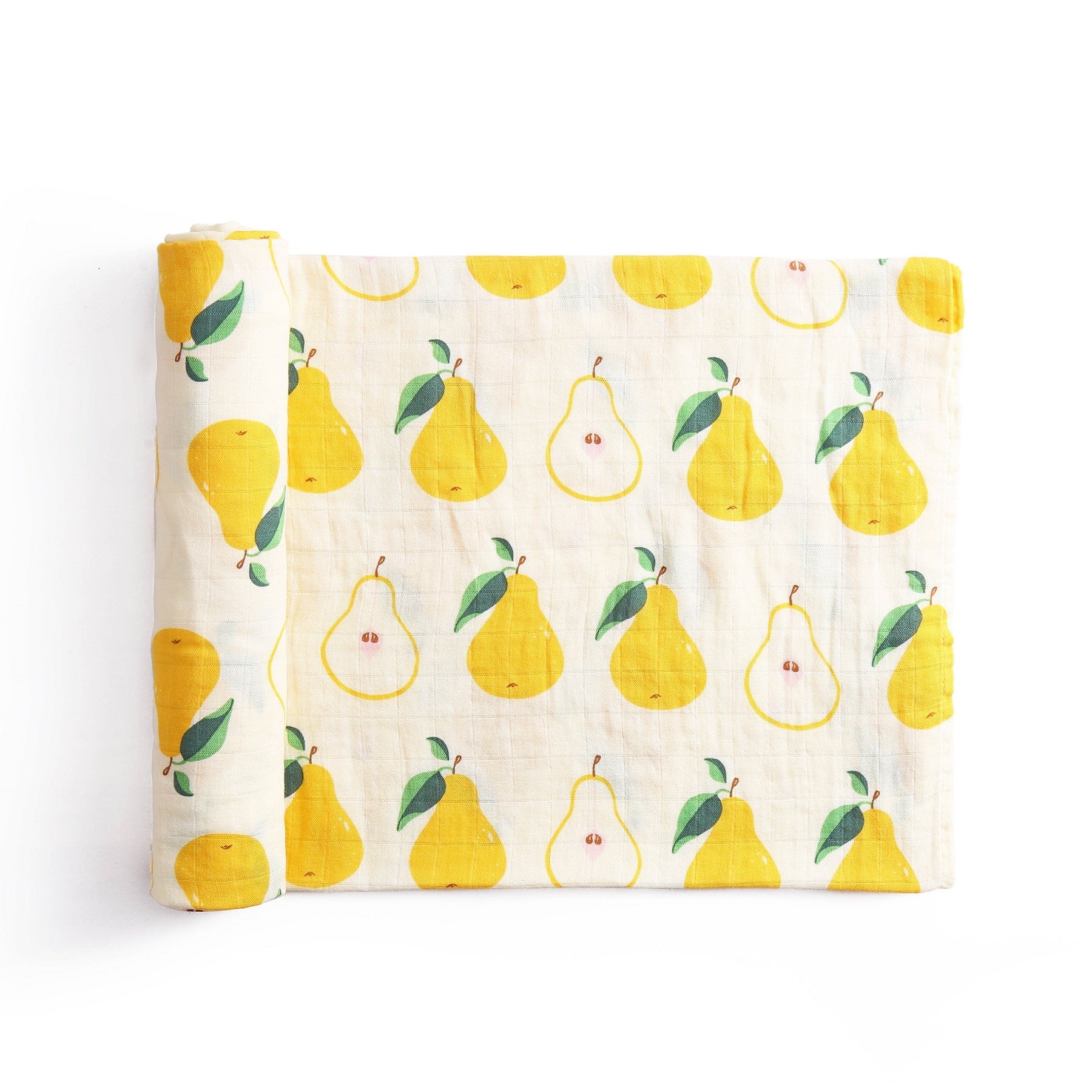 Golden Pear-adise Swaddle - Baby Swaddles & Wraps at Louie Meets Lola