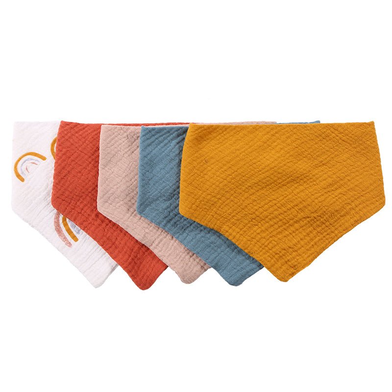 Boho Rainbow Bandana Bibs - Buy Baby Bibs at Louie Meets Lola