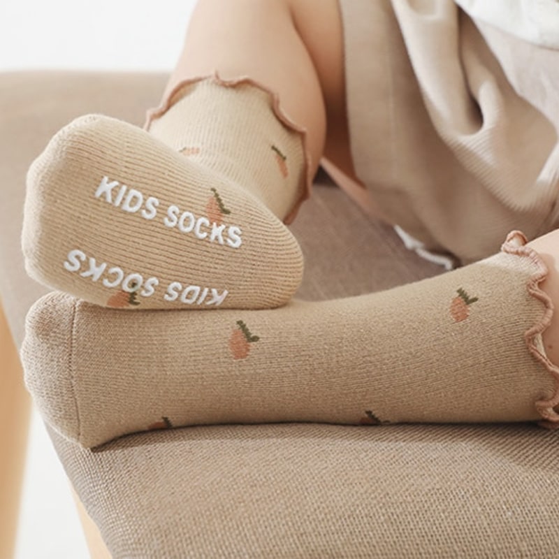 From the Garden Lemon Socks - Baby Socks at Louie Meets Lola