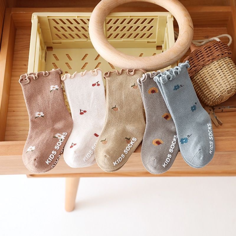 From the Garden Rainbow Socks - Baby Socks at Louie Meets Lola