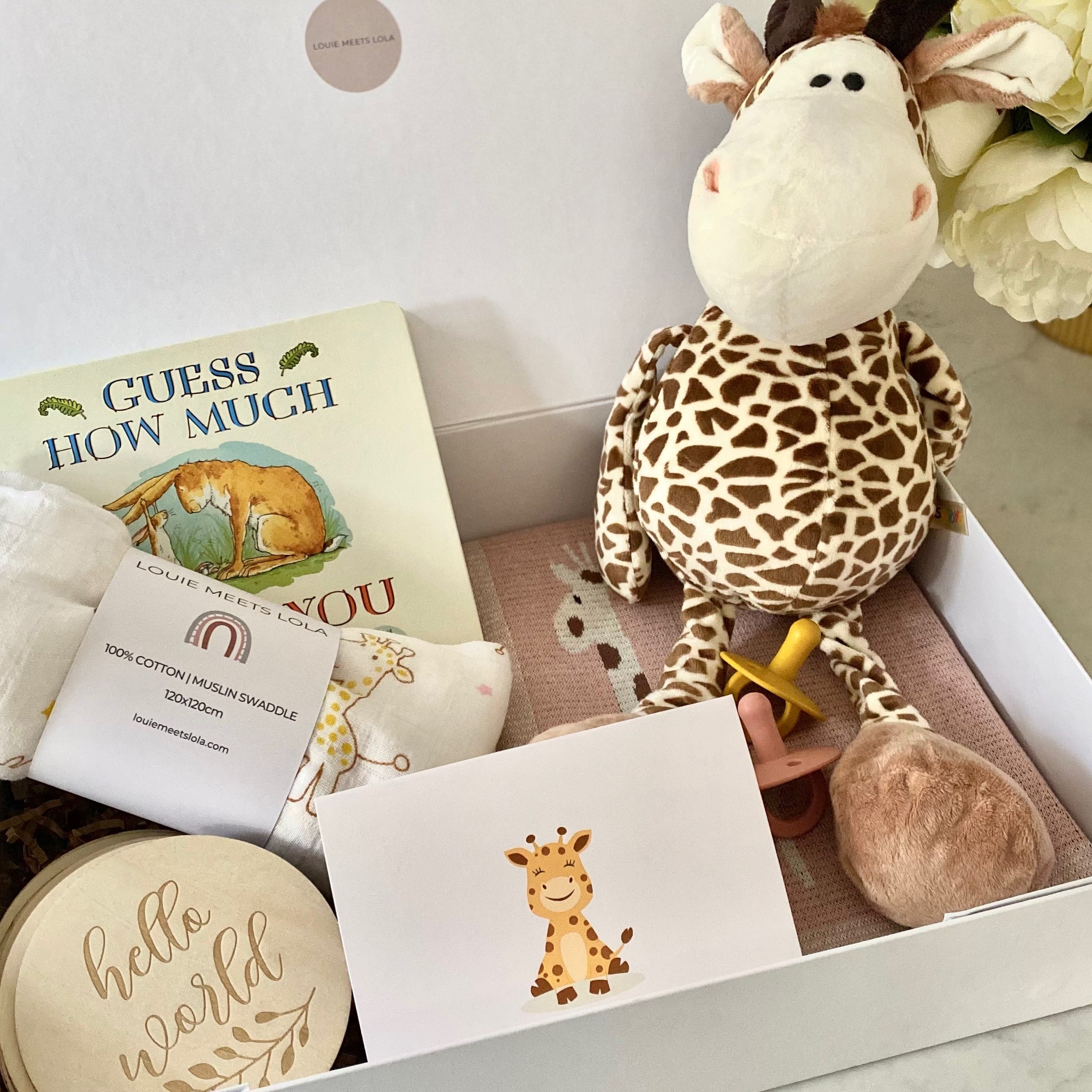 Geoffrey the Giraffe Gift Box - Buy Baby Gift Sets at Louie Meets Lola