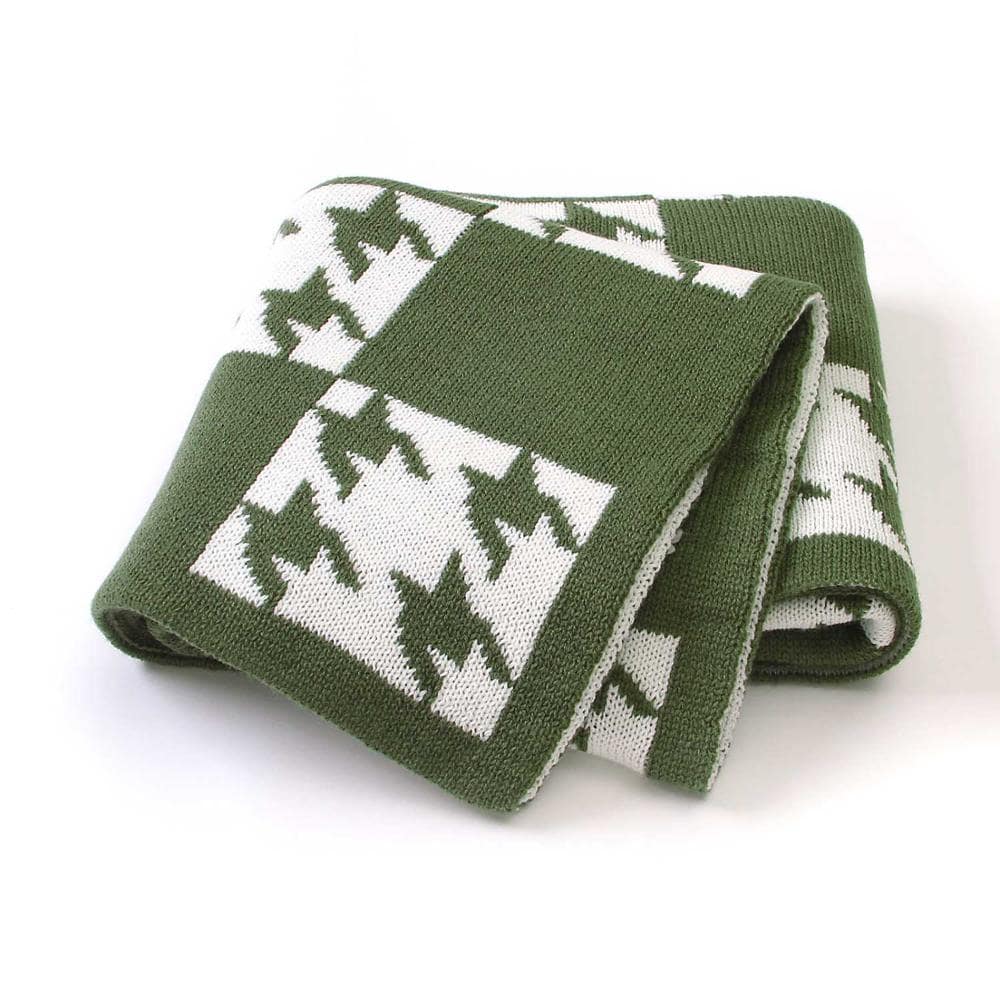 Houndstooth Blanket - Baby Blankets at Louie Meets Lola