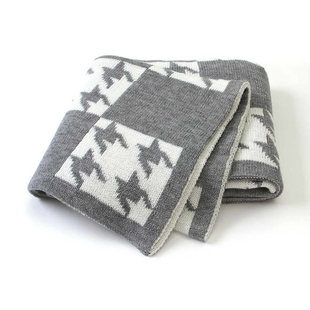 Houndstooth Blanket - Baby Blankets at Louie Meets Lola