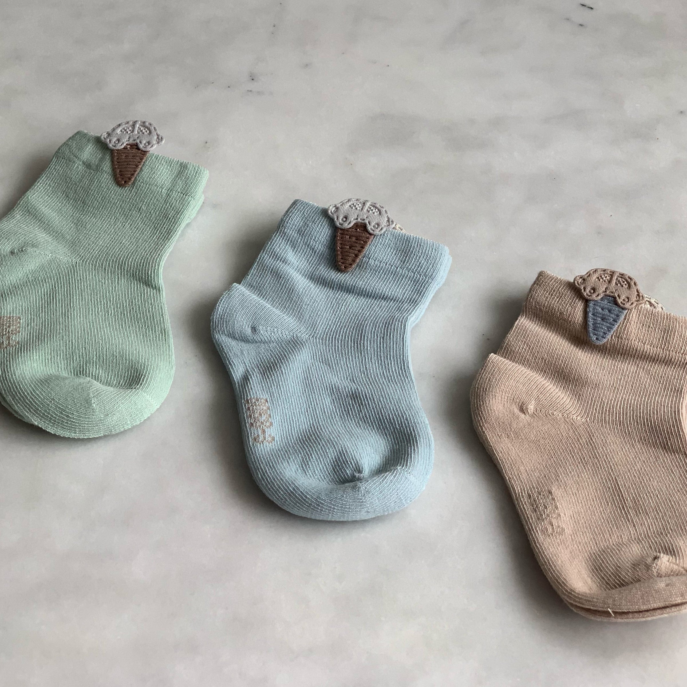 Ice Cream Socks - Baby Socks at Louie Meets Lola