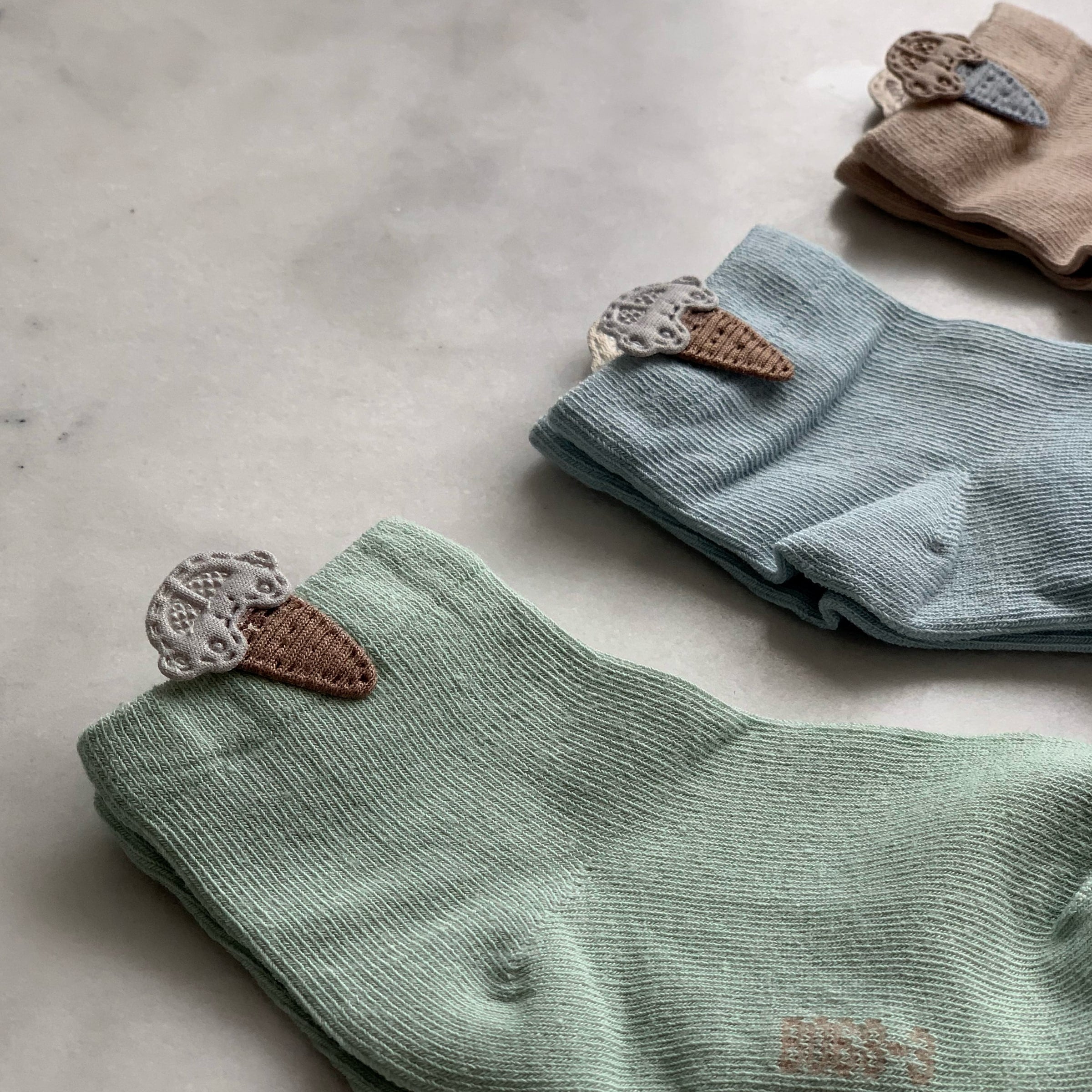 Ice Cream Socks - Baby Socks at Louie Meets Lola
