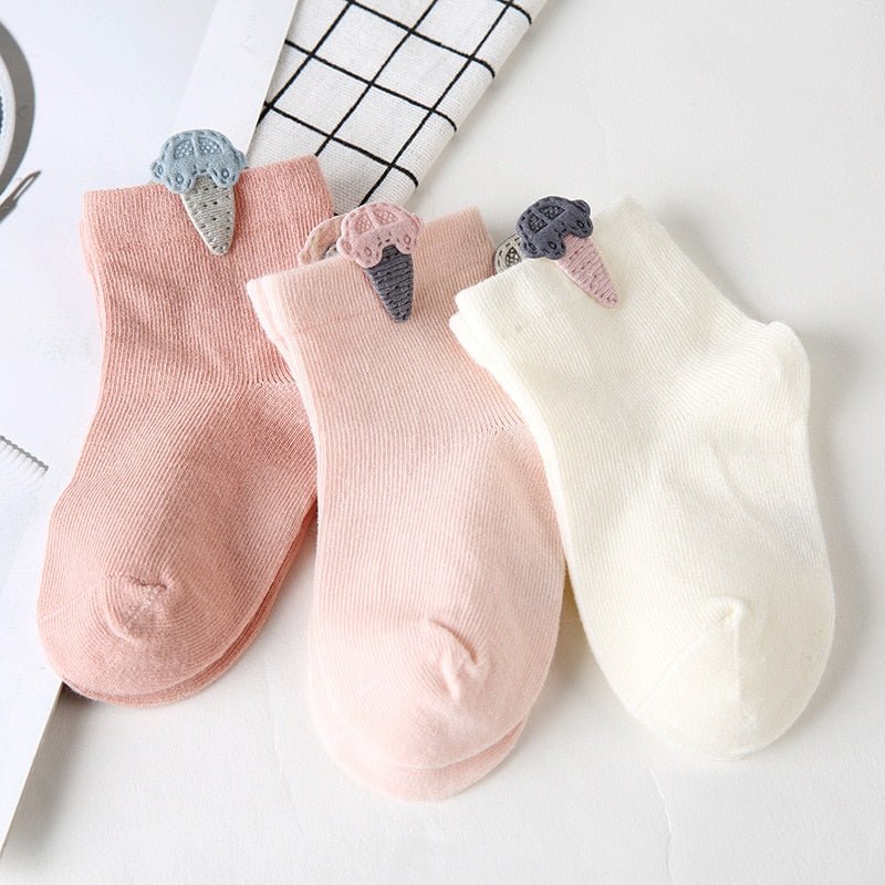 Ice Cream Socks - Baby Socks at Louie Meets Lola