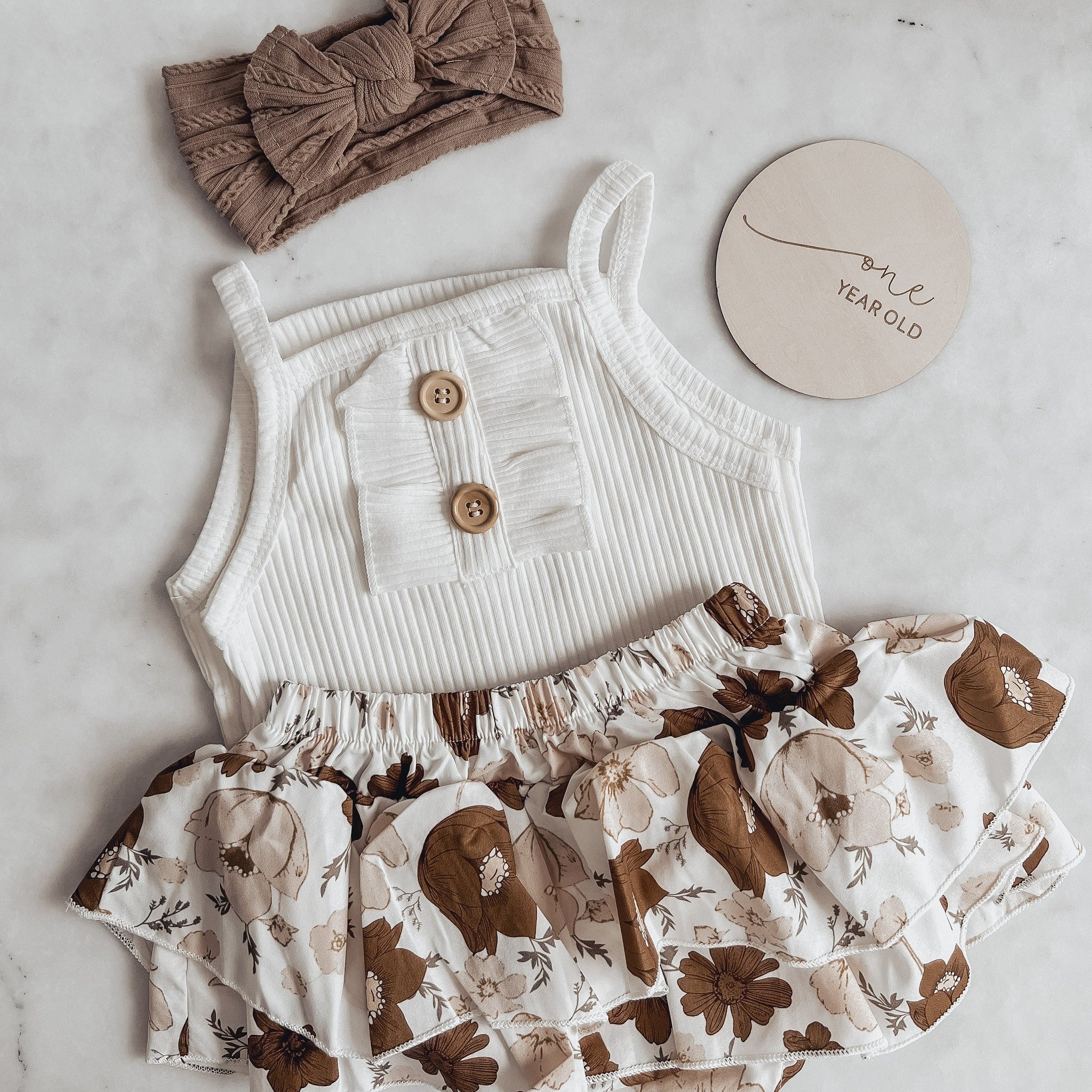 Ribbed Romper - Baby Rompers at Louie Meets Lola