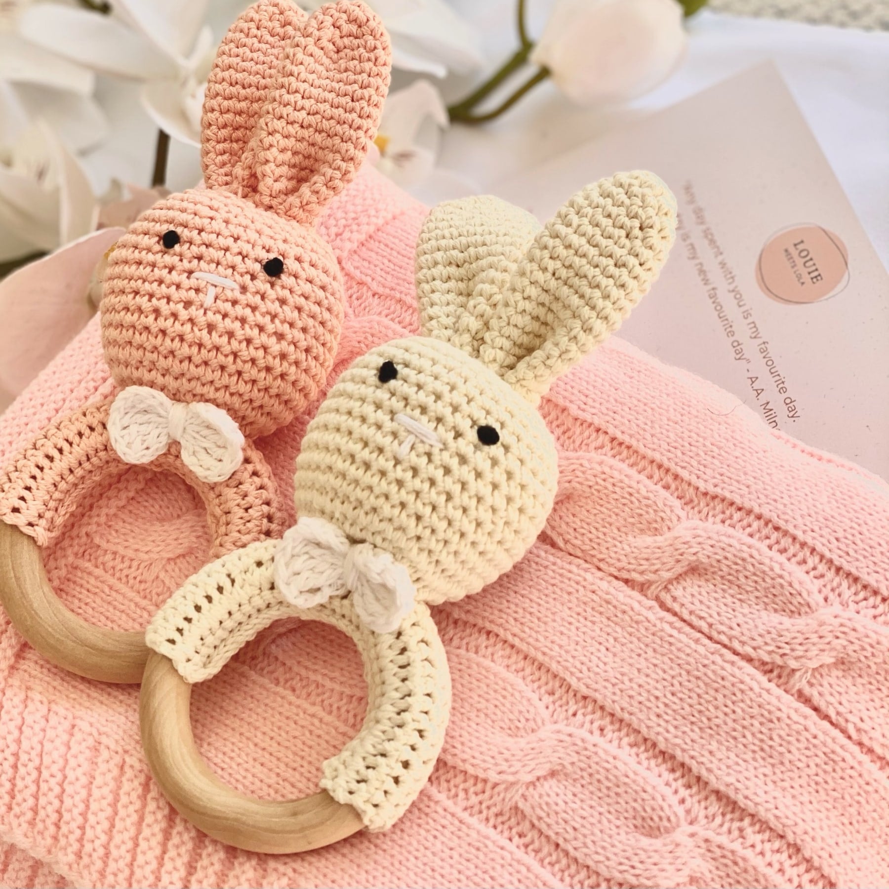 Cableknit Blanket - Baby Blankets at Louie Meets Lola