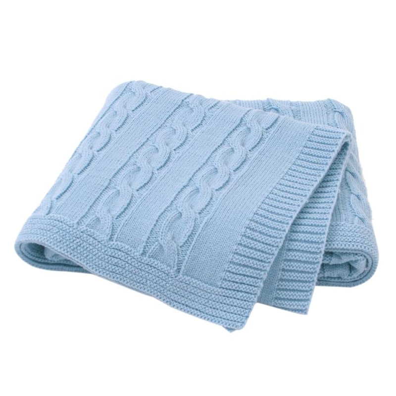 Cableknit Blanket - Baby Blankets at Louie Meets Lola