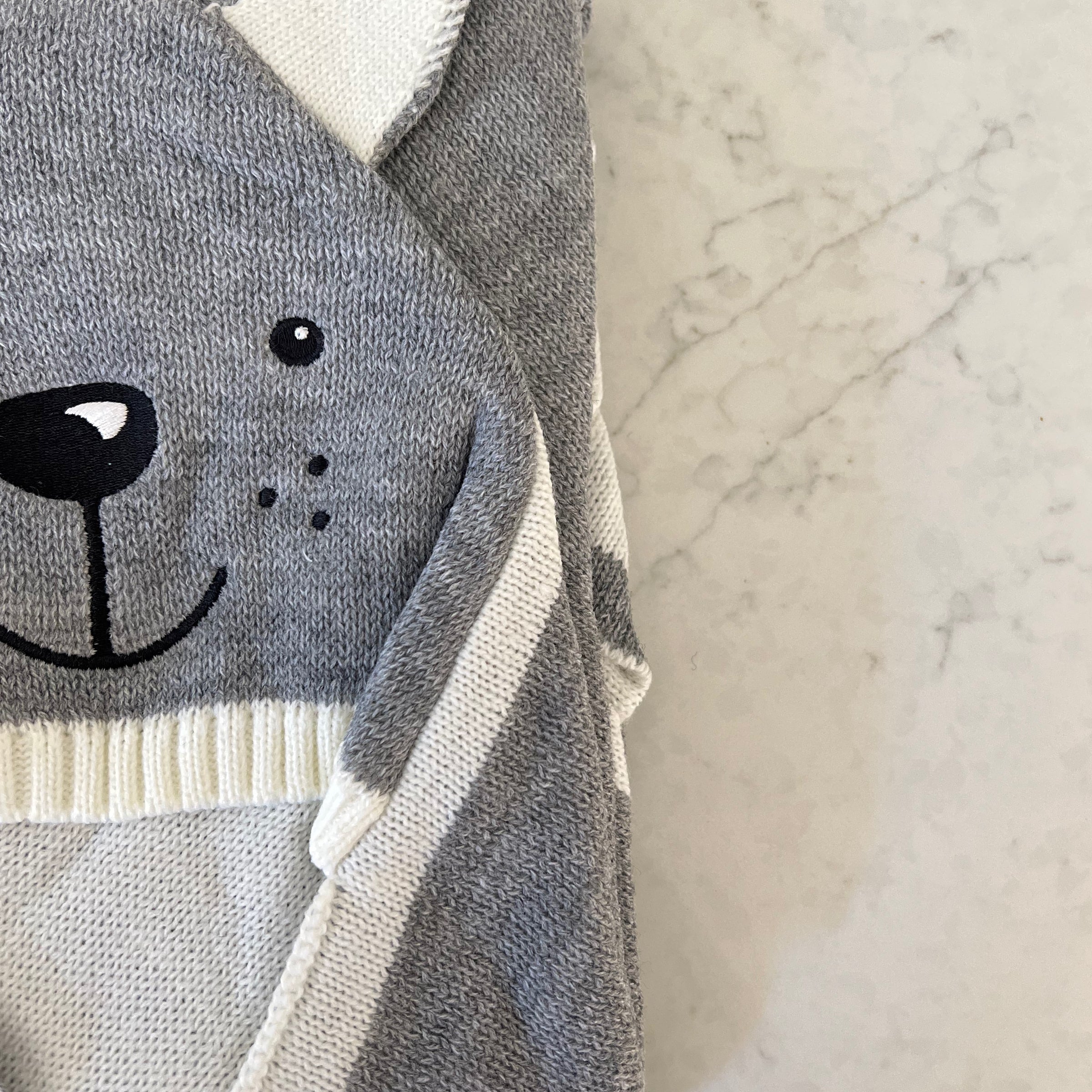Bear Hooded Blanket - Baby Blankets at Louie Meets Lola