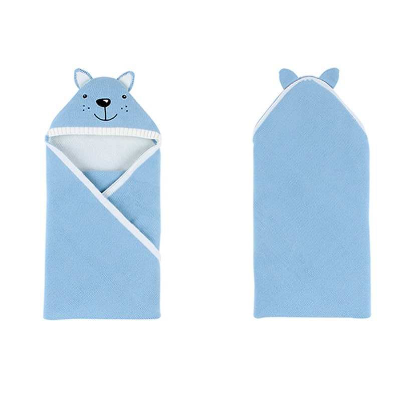 Bear Hooded Blanket - Baby Blankets at Louie Meets Lola