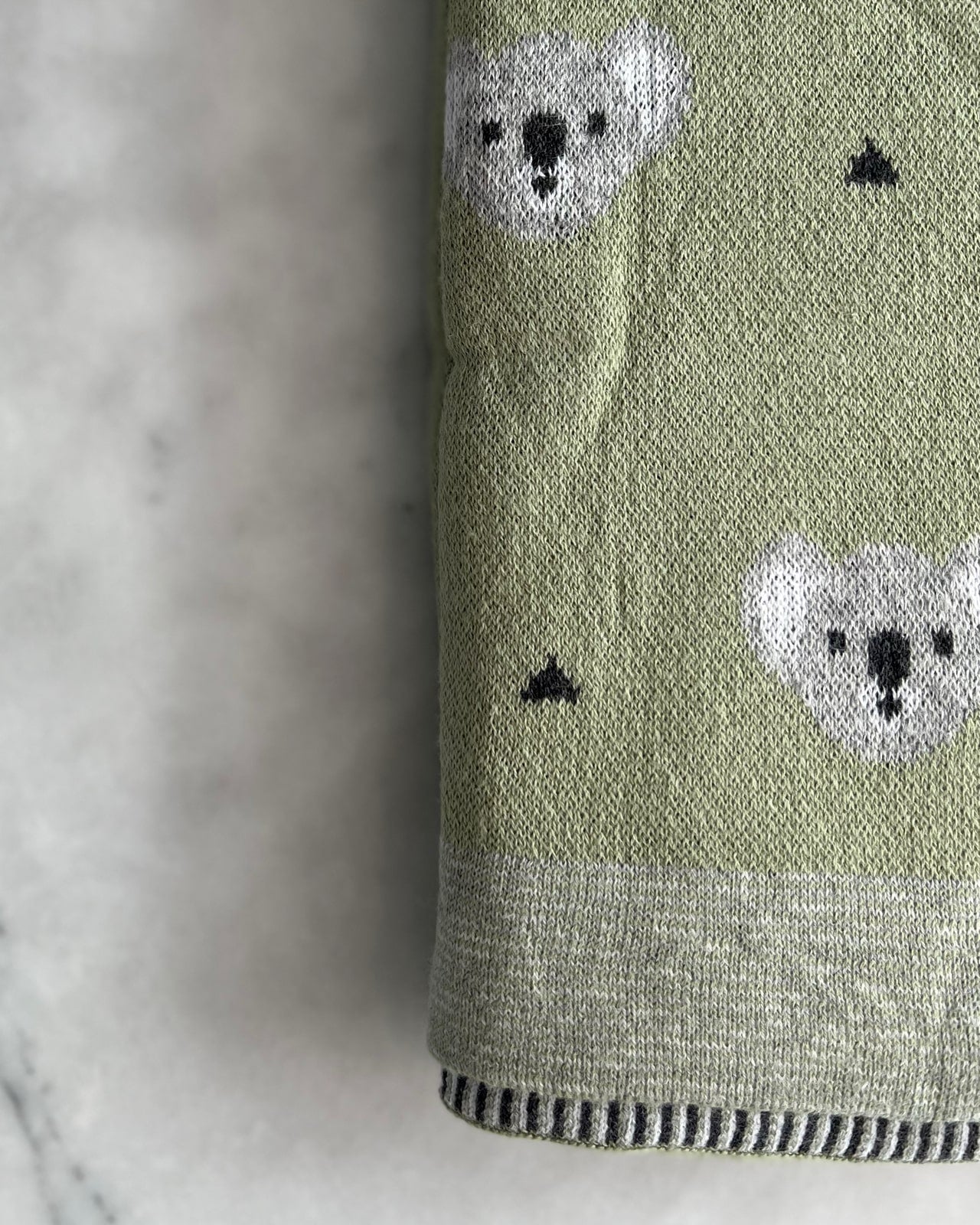 Baby Koala Blanket in Green - Baby Blankets at Louie Meets Lola