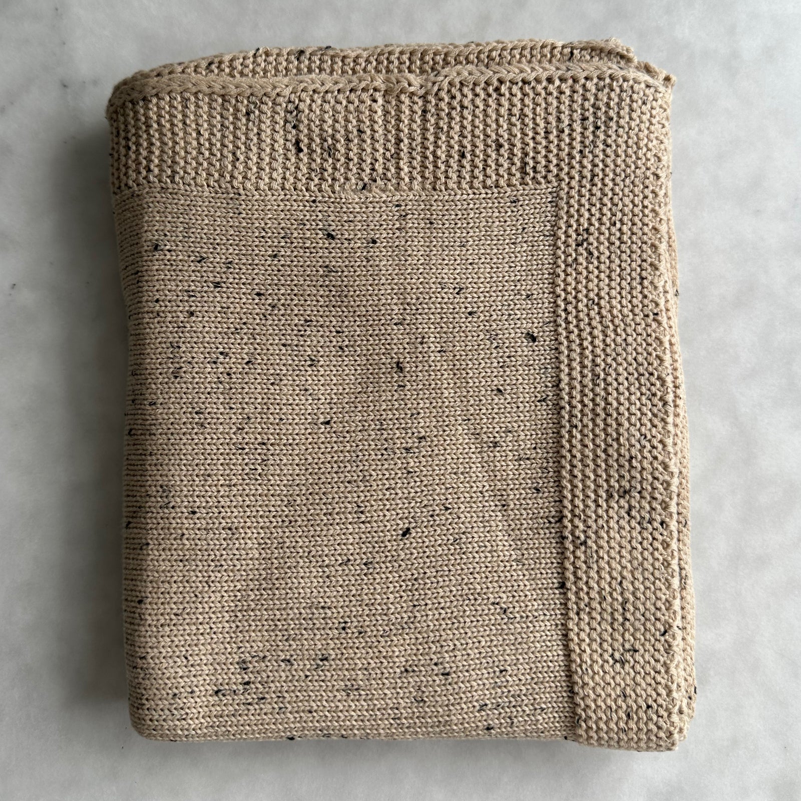 Confetti Sprinkles Keepsake Baby Blanket in Nude - Baby Blankets at Louie Meets Lola
