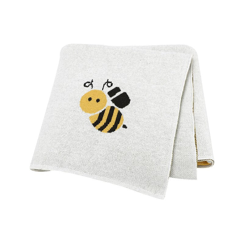 Busy Bee Baby Blanket - Baby Blankets at Louie Meets Lola