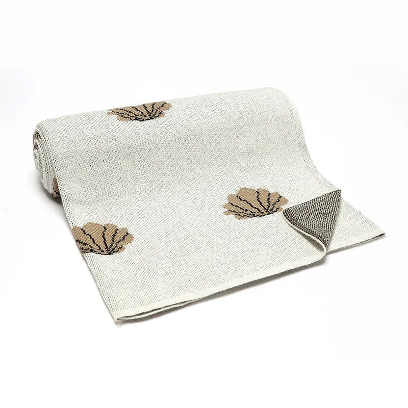 Seaside Shells Baby Blanket - Baby Blankets at Louie Meets Lola