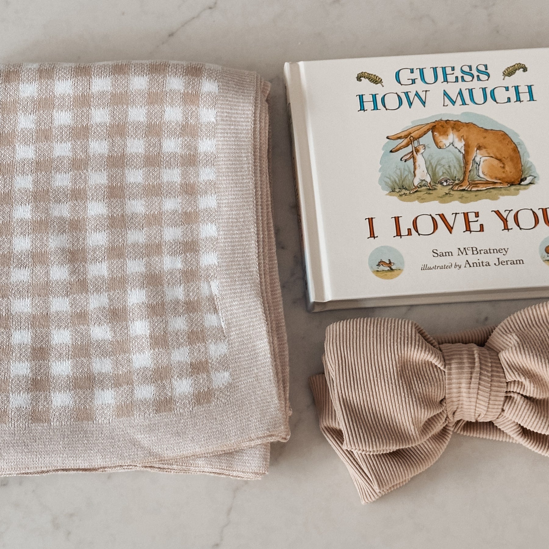 Gingham Baby Blanket - Baby Blankets at Louie Meets Lola