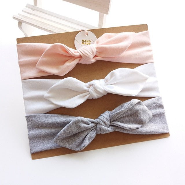 Charlotte 3pc Headband - Baby Headbands at Louie Meets Lola