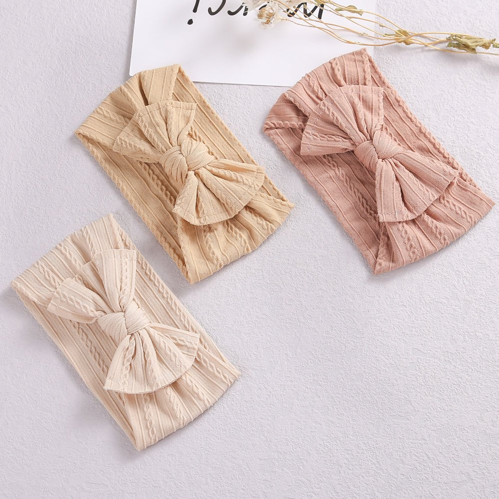 Scarlett Oversized Topknot Headband - Mustard - Baby Headbands at Louie Meets Lola