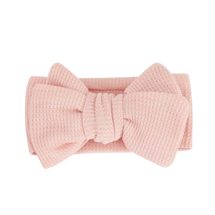 Candy Oversized Waffle Topknot Headband - Baby Headbands at Louie Meets Lola