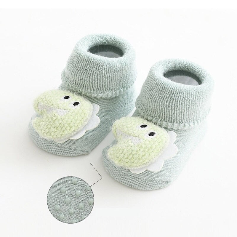 Little Dinosaur Socks - Baby Socks at Louie Meets Lola