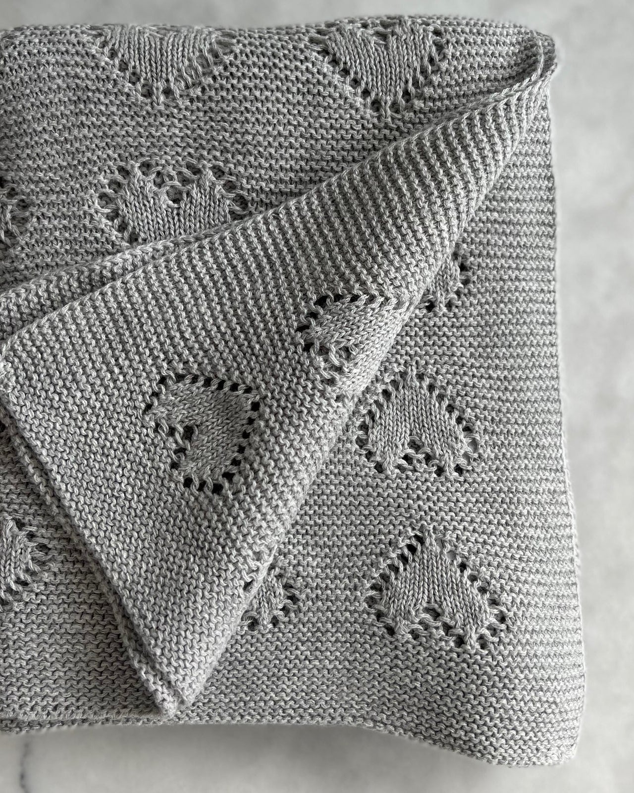 Love Blanket in Grey - Baby Blankets at Louie Meets Lola