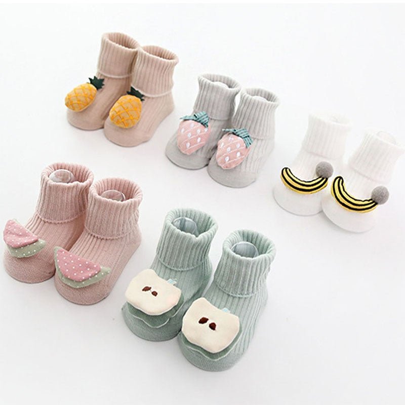 Apple Socks - Baby Socks at Louie Meets Lola