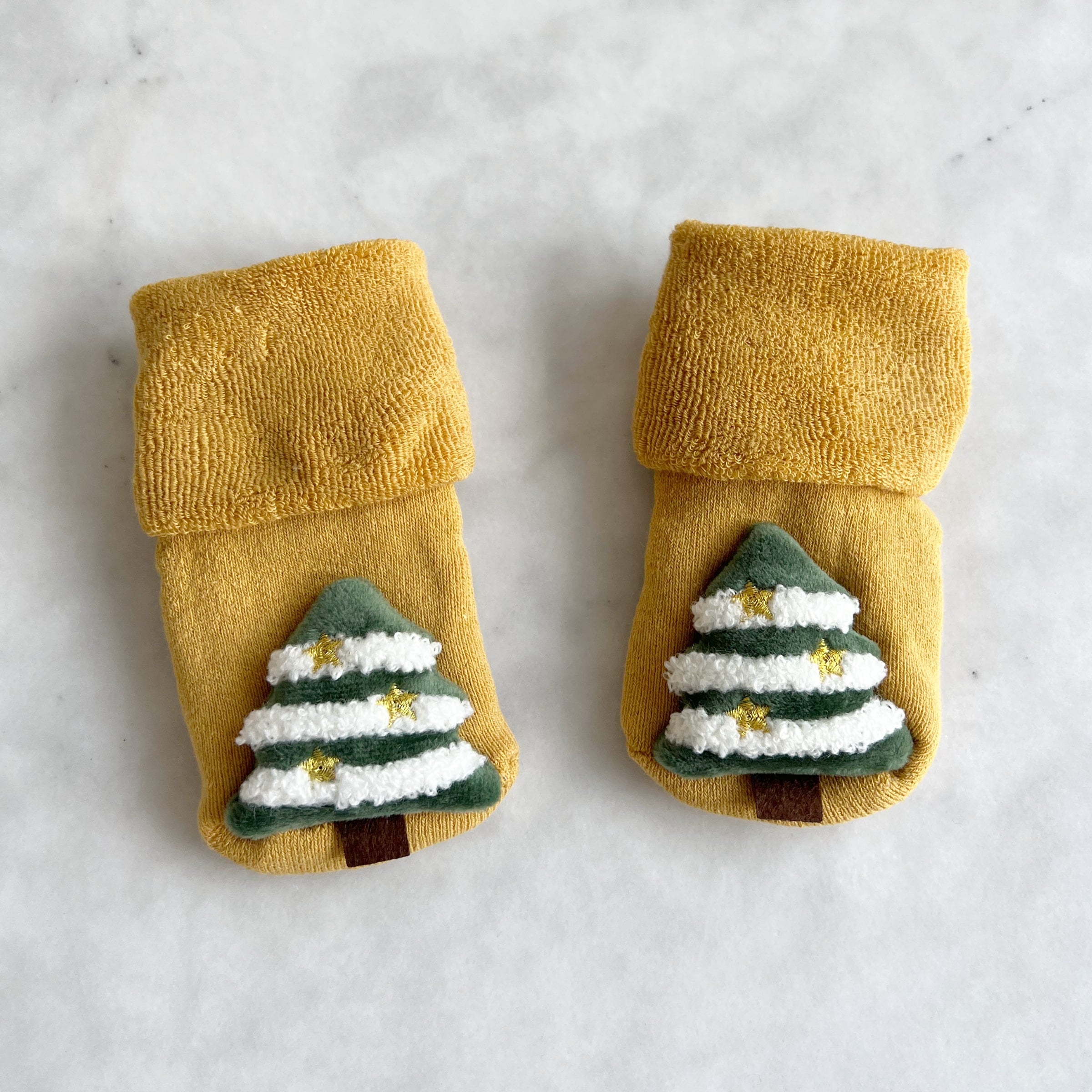 Christmas Tree Socks - Baby Socks at Louie Meets Lola