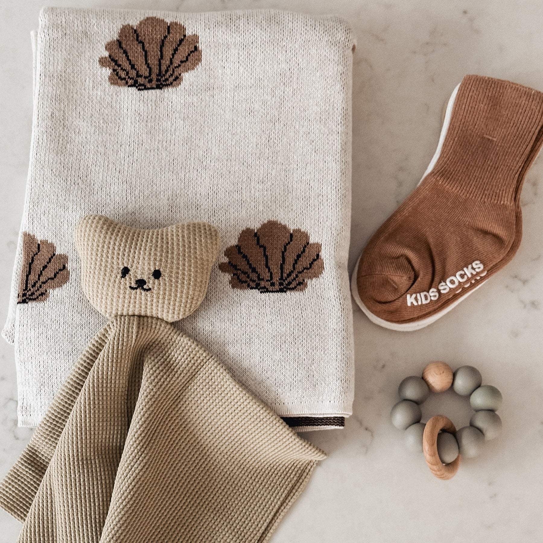 Half Ribbed Socks - Baby Socks at Louie Meets Lola