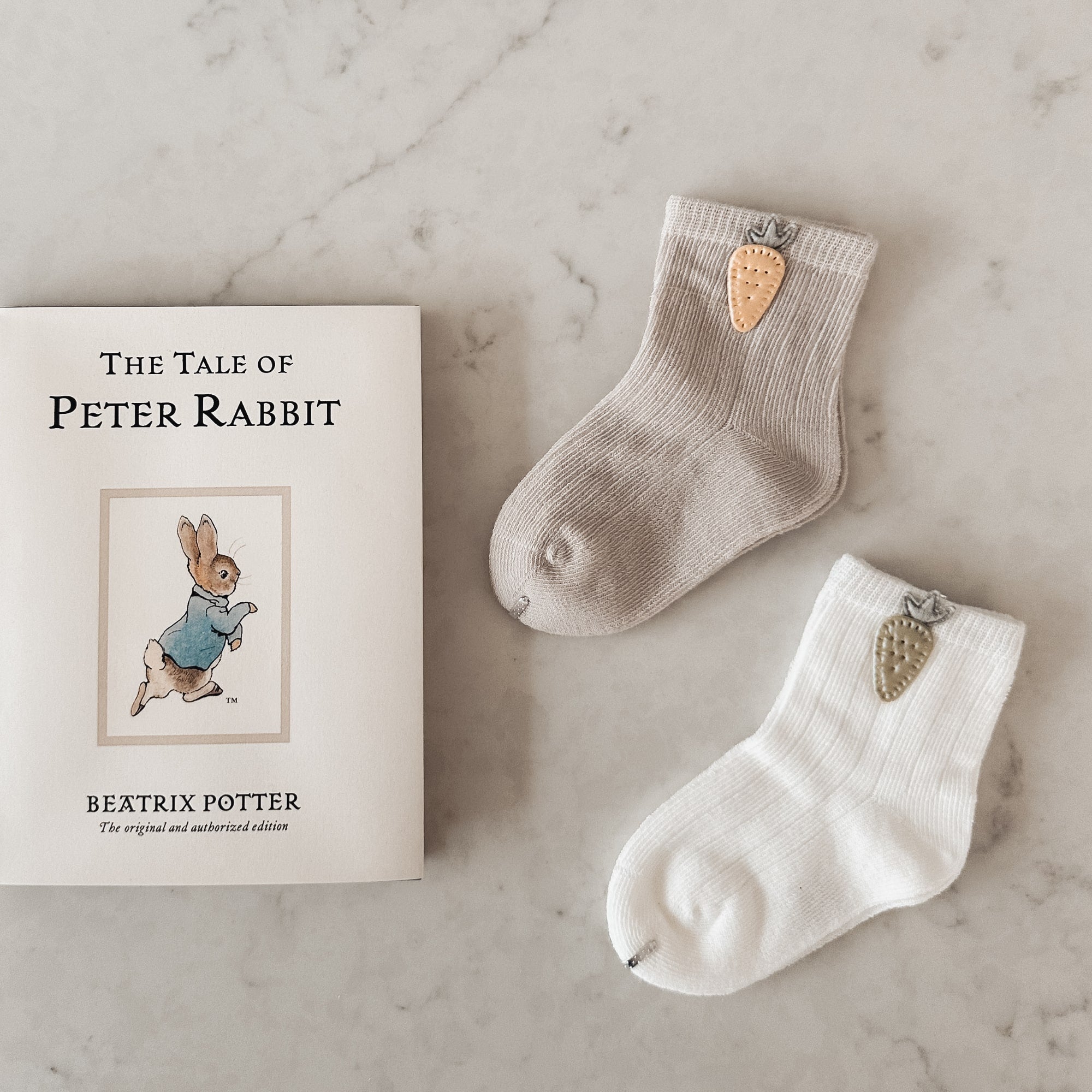 Sweet Carrot Socks - Baby Socks at Louie Meets Lola