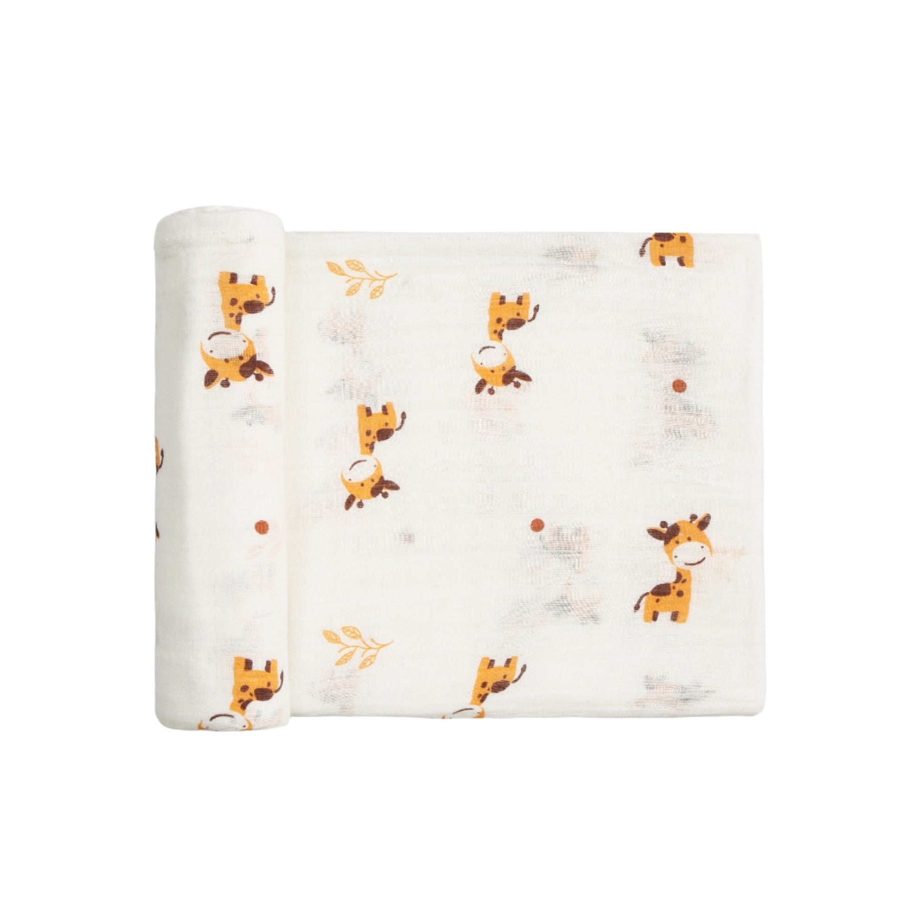 Friendly Giraffe Swaddle - Baby Swaddles & Wraps at Louie Meets Lola