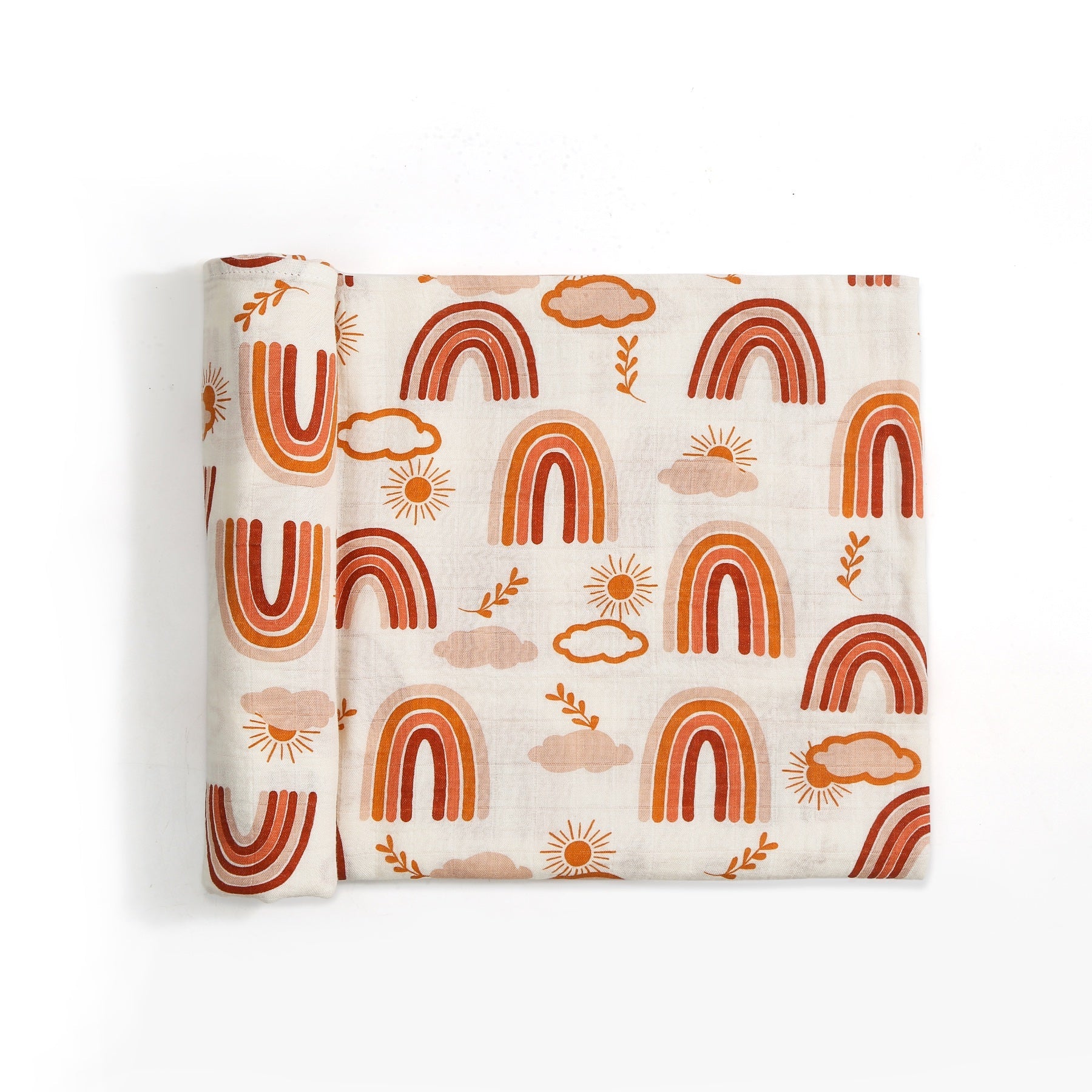 Bronzing Rainbow Swaddle - Baby Swaddles & Wraps at Louie Meets Lola