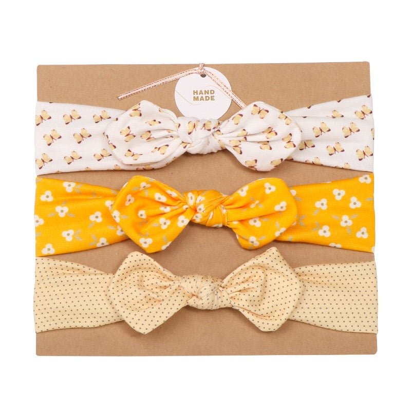 Matilda 3pc Headbands - Baby Headbands at Louie Meets Lola