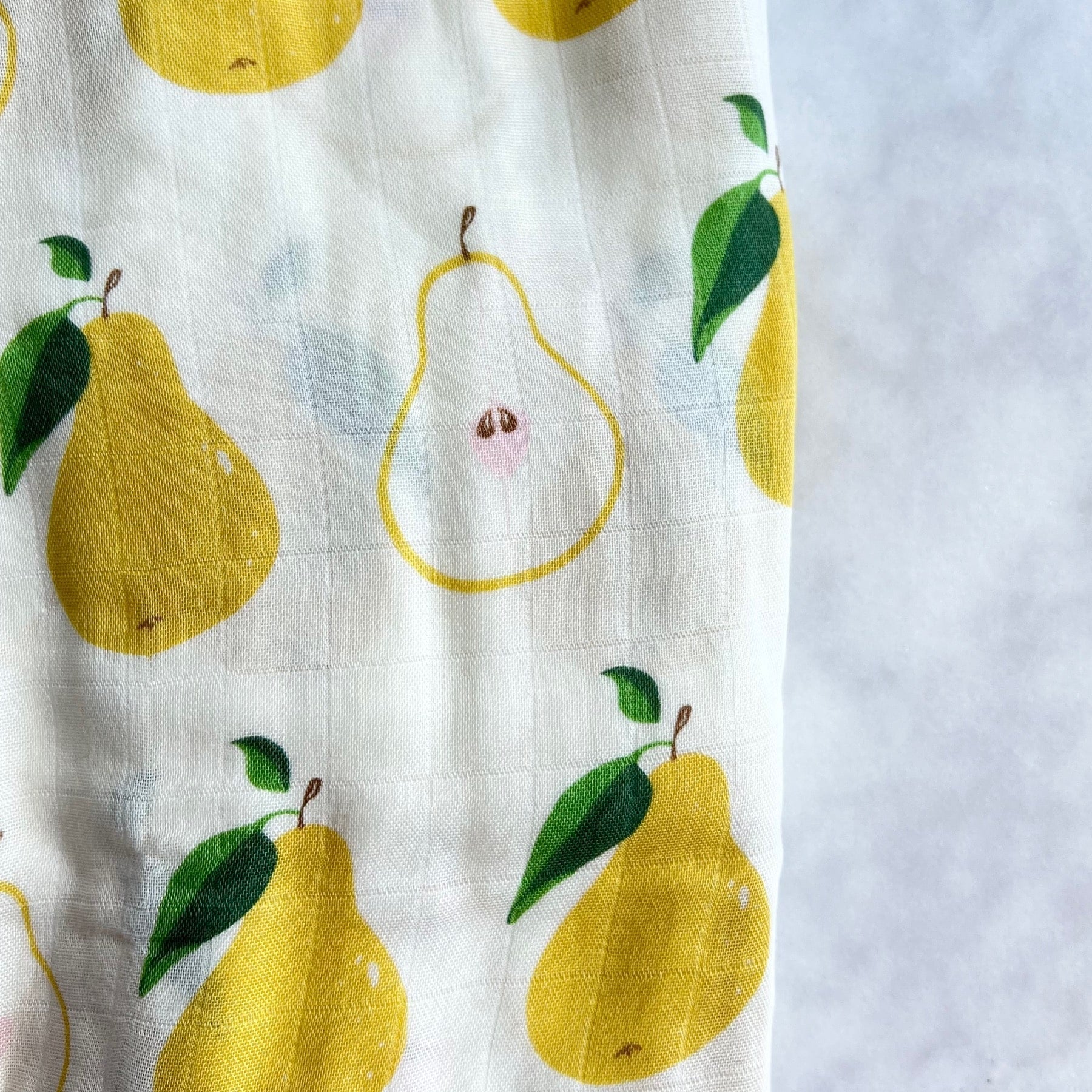 Golden Pear-adise Swaddle - Baby Swaddles & Wraps at Louie Meets Lola