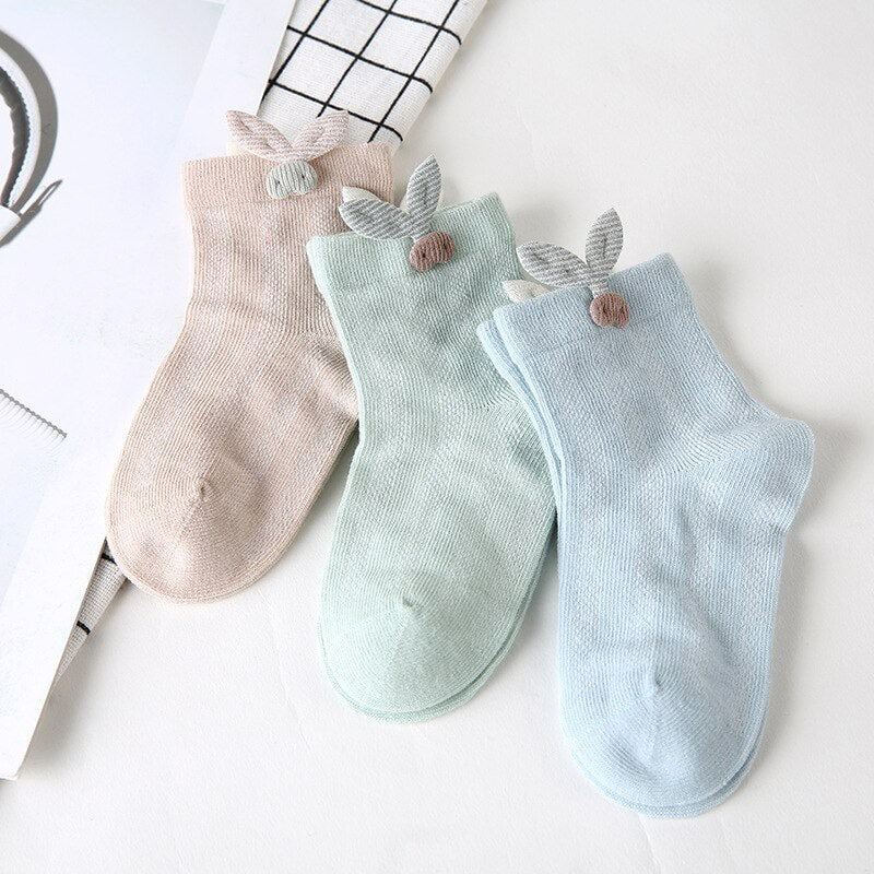 Rabbit Ear Socks - Baby Socks at Louie Meets Lola